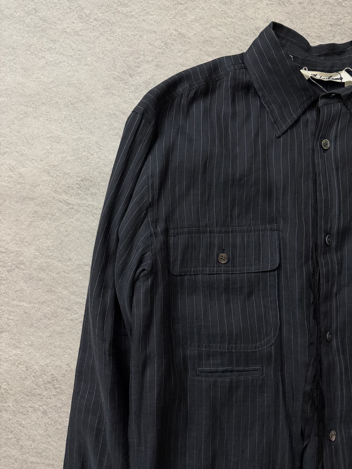 미도리카와 레이어드 컷오프 셔츠 상품이미지8