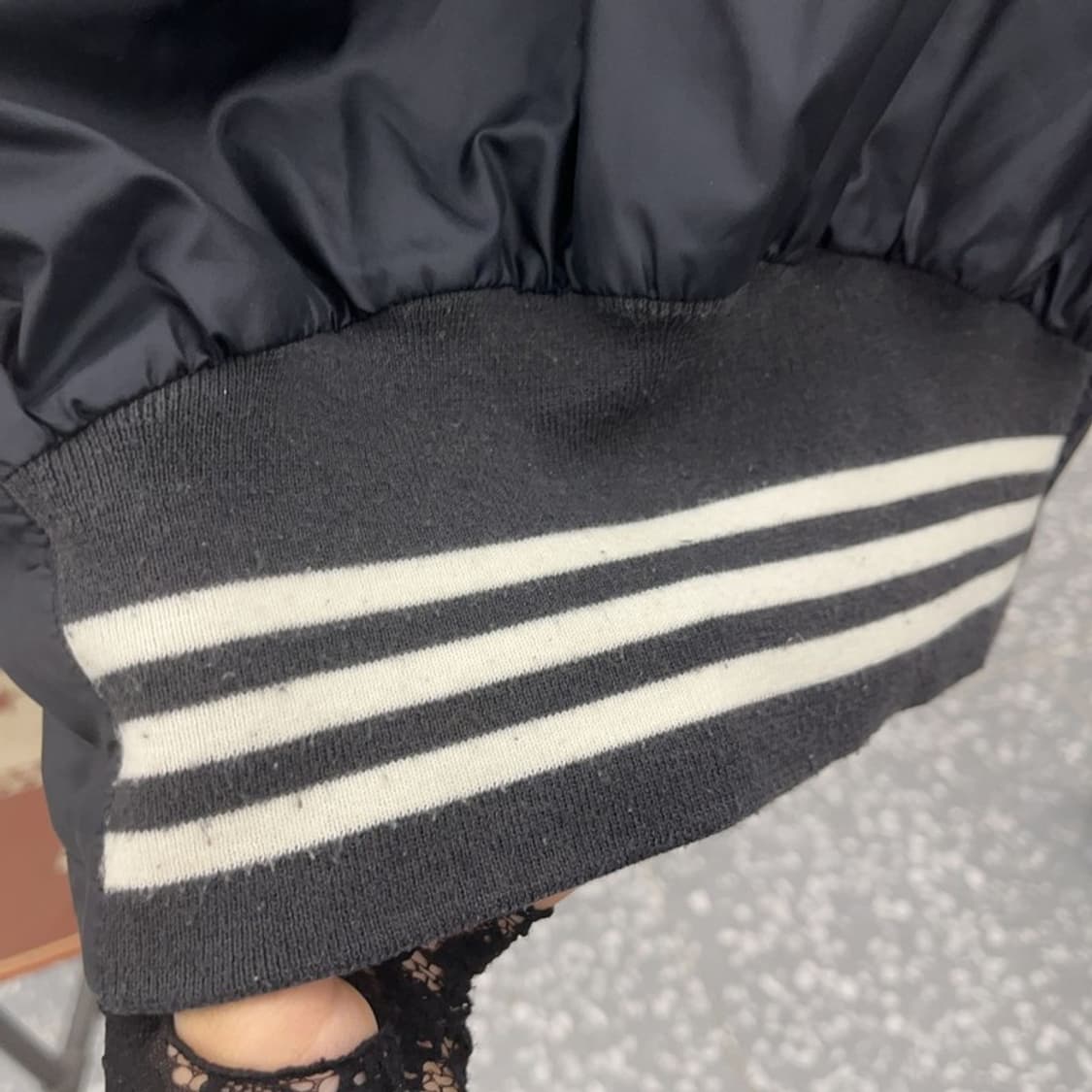 아디다스 흑탭 레트로 윈터 프렌체스카 바시티 자켓 95 C09350 상품이미지8