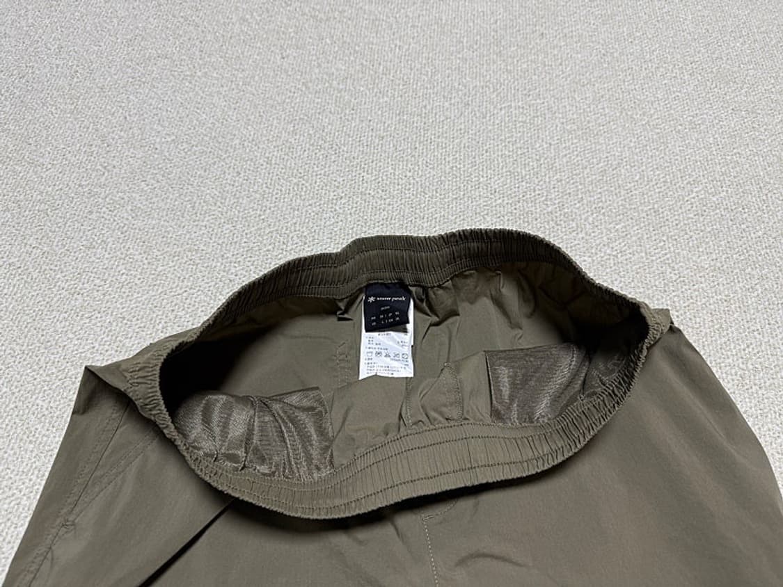 스노우파크 스트래이트 냉감 우븐 팬츠 남성용 32인치 상품이미지4