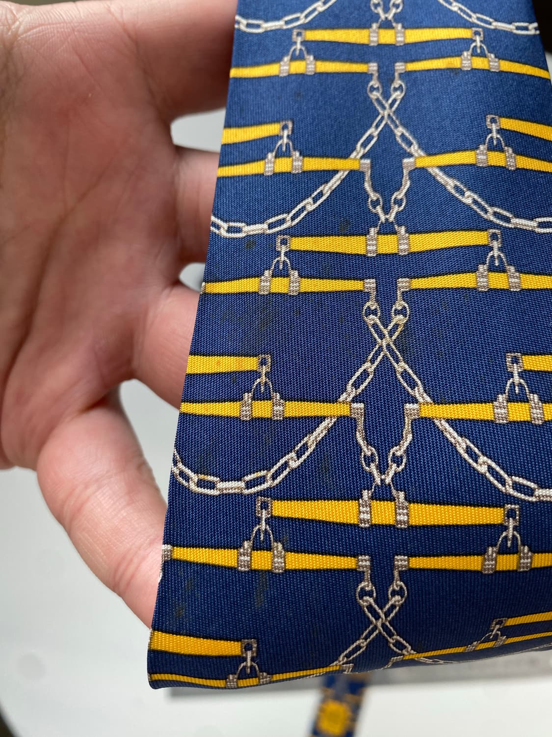 에르메스 명품 정품 넥타이(HERMES) 상품이미지8