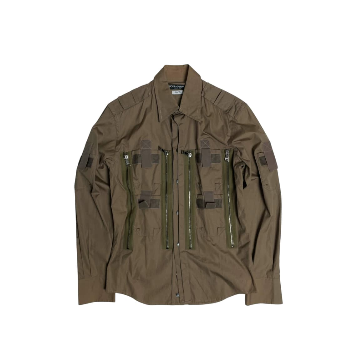 08ss 돌체앤가바나 파라슈트 밀리터리 셔츠 (italy)   상품이미지1