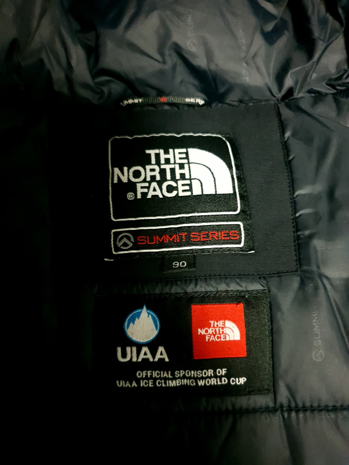 노스페이스 UIAA 서밋 히말라야3 하이벤트 구스다운 패딩 블랙 (90) 상품이미지7