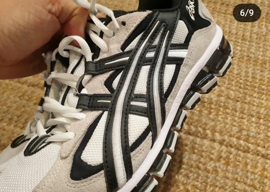 270 아식스 젤카야노5 360 화이트 블랙 상품이미지6