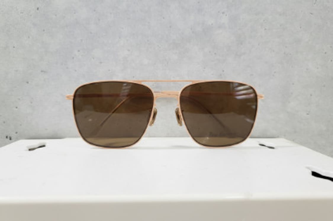 폴휴먼안경(PHF551D 골드무광투명 투브릿지) +블루라이트변색렌즈 상품이미지2