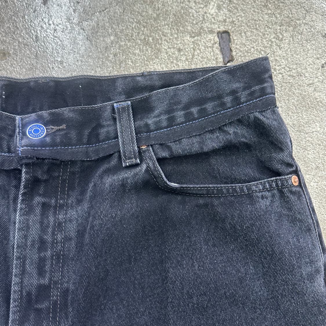 UTA DOUBLE WIDE DENIM PANTS 상품이미지3