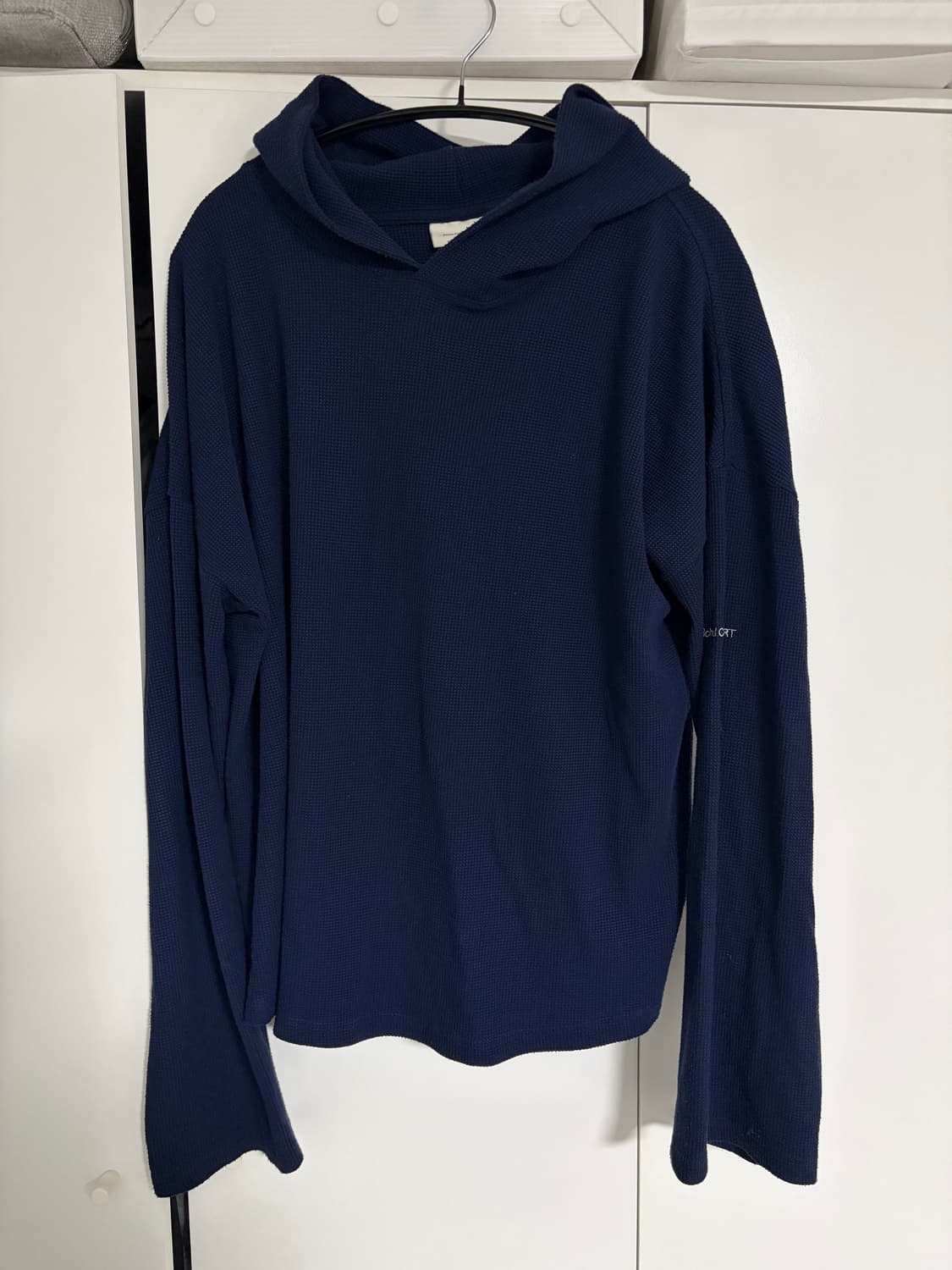 지초이 컴포트 와플 후디 3사이즈 상품이미지1