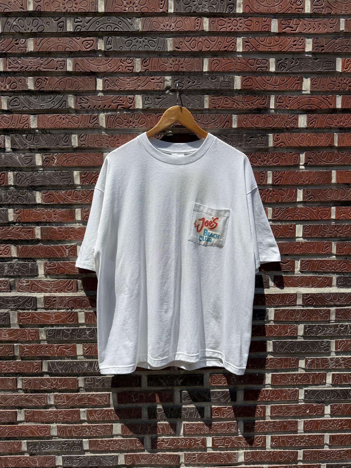 카멜 90s 빈티지 포켓 티셔츠 상품이미지3