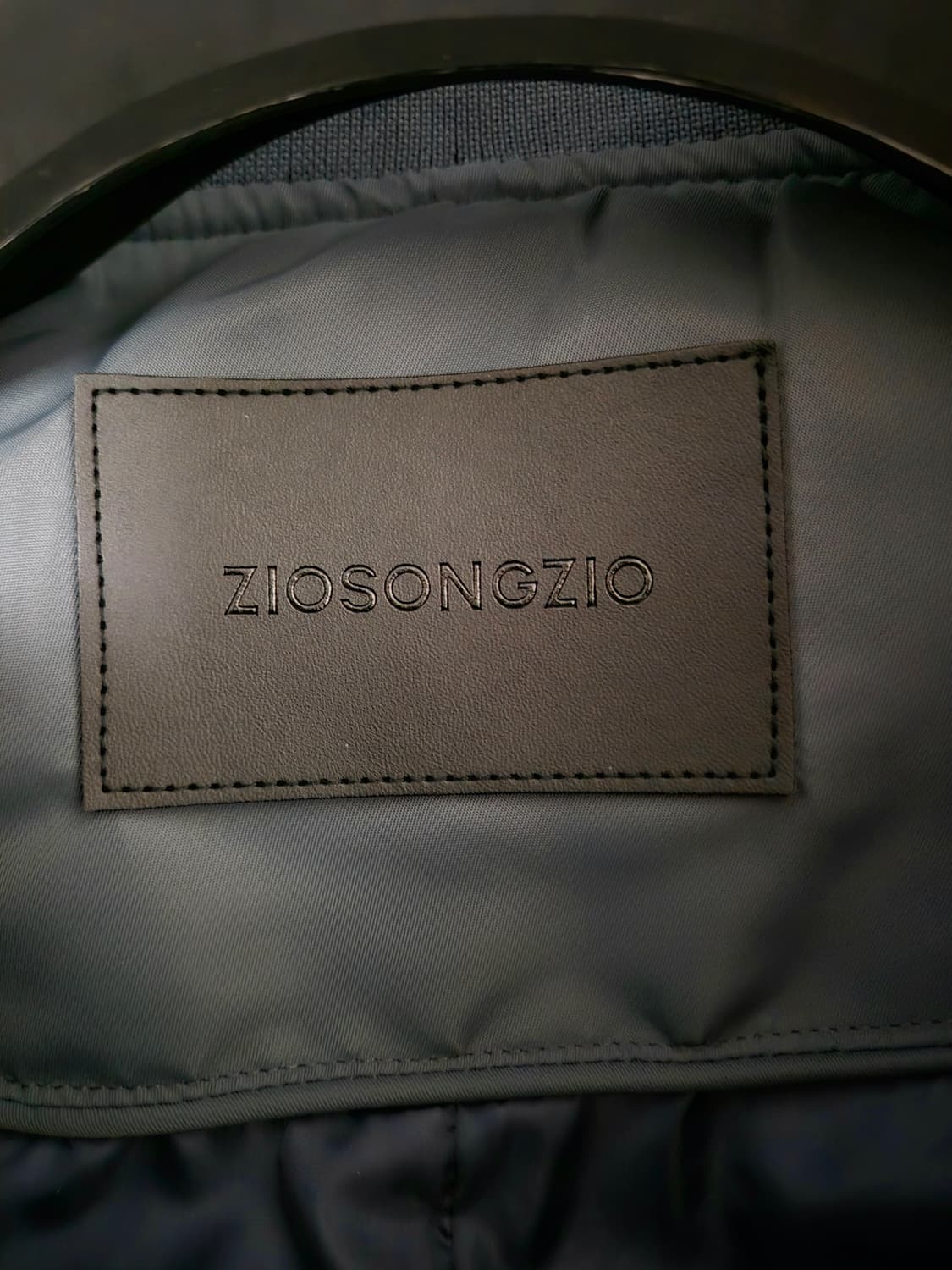 지오송지오 후드 MA-1 블루종 항공점퍼 차콜 상품이미지4