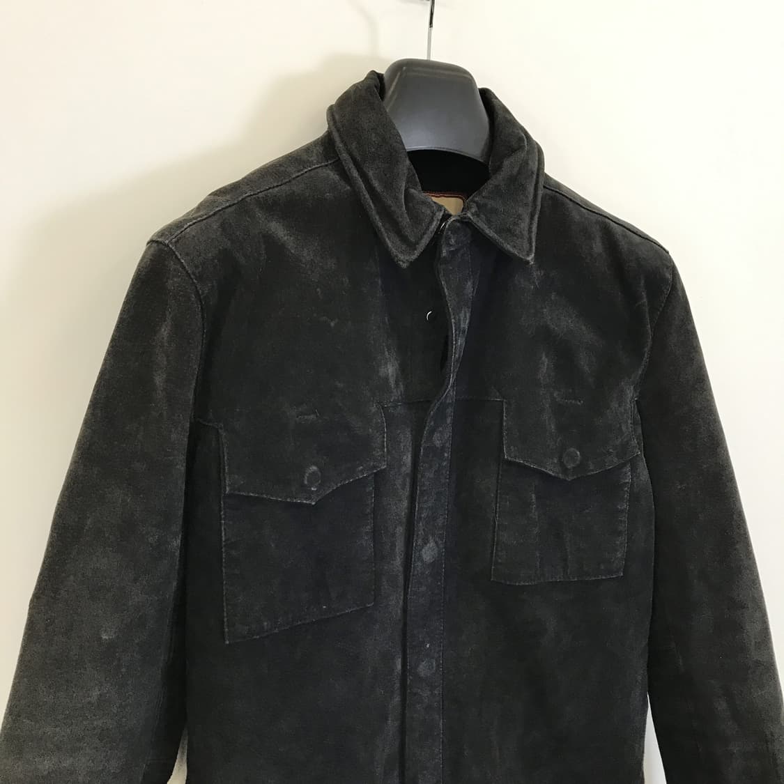 자라 스웨이드 돈피 리얼레더 가죽자켓 [L] 상품이미지2