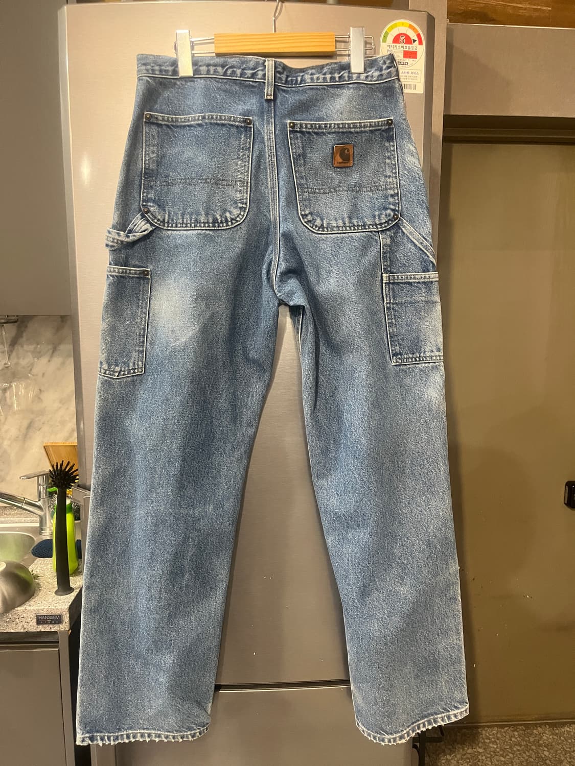 칼하트 Carhartt B73 덩가리핏 31*32 더블니 카펜터 데님 상품이미지2