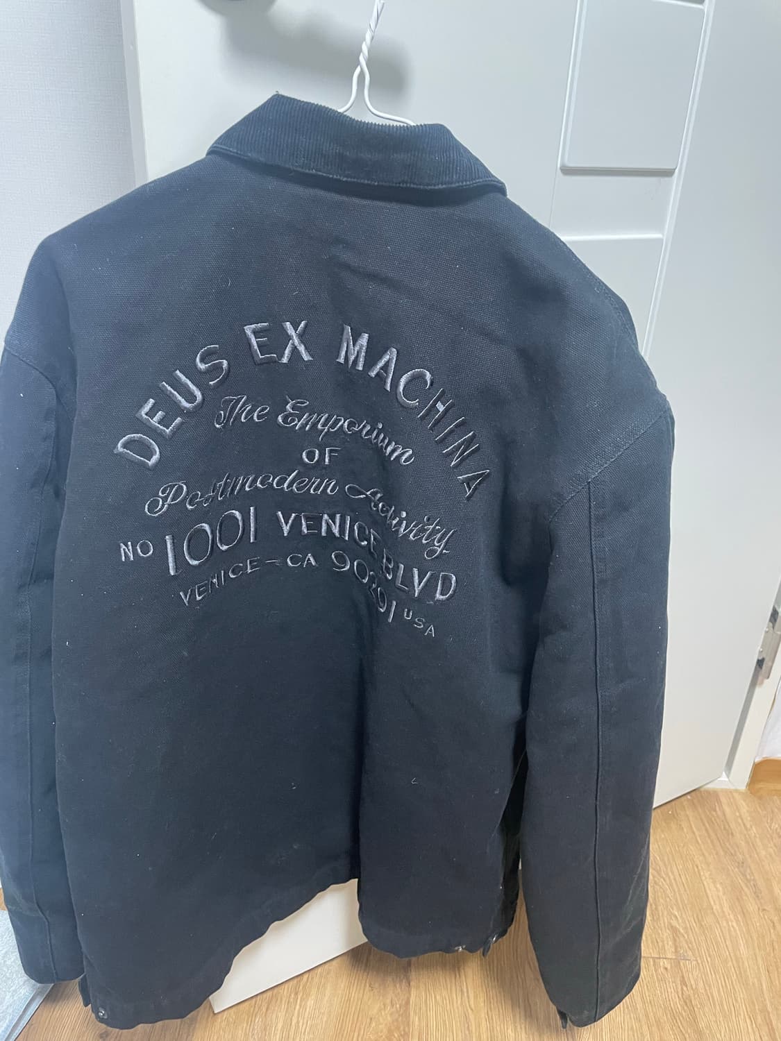 데우스 엑스 마키나 어드레스 워크웨어 자켓 블랙 상품이미지3