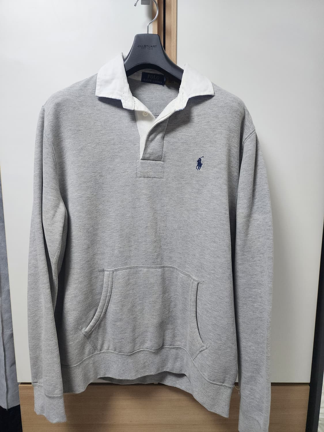 [L]폴로 랄프로렌 카라스웨트 셔츠 캥거루럭비티 상품이미지2