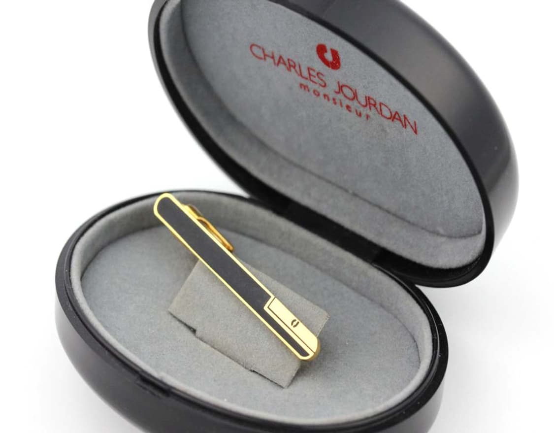 찰스쥬르당 A+등급 4.9cm 남자 명품 넥타이핀 상품이미지1