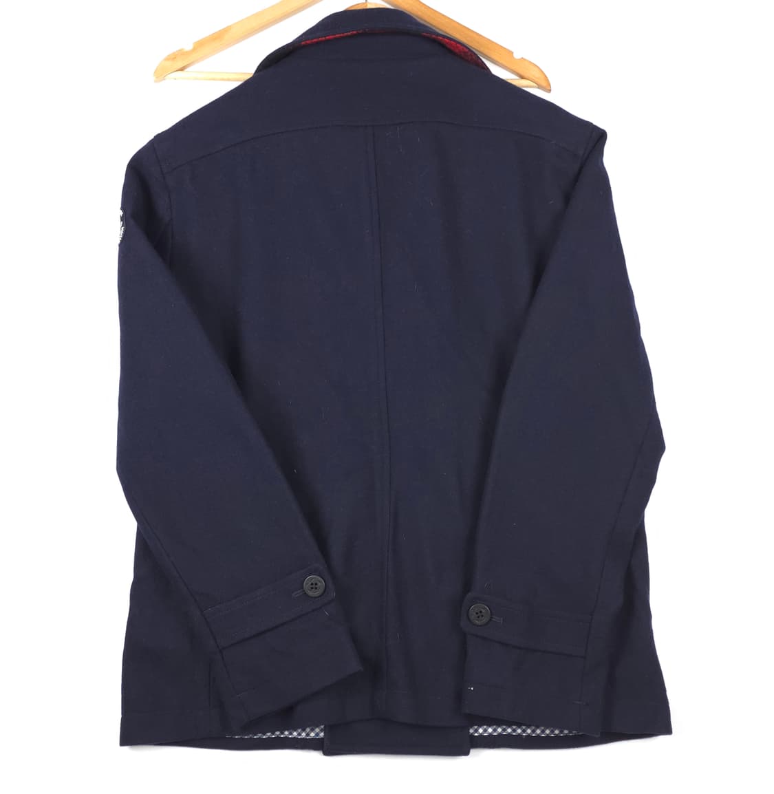 시나코바 더블버튼 울 자켓 네이비 (L) 상품이미지6