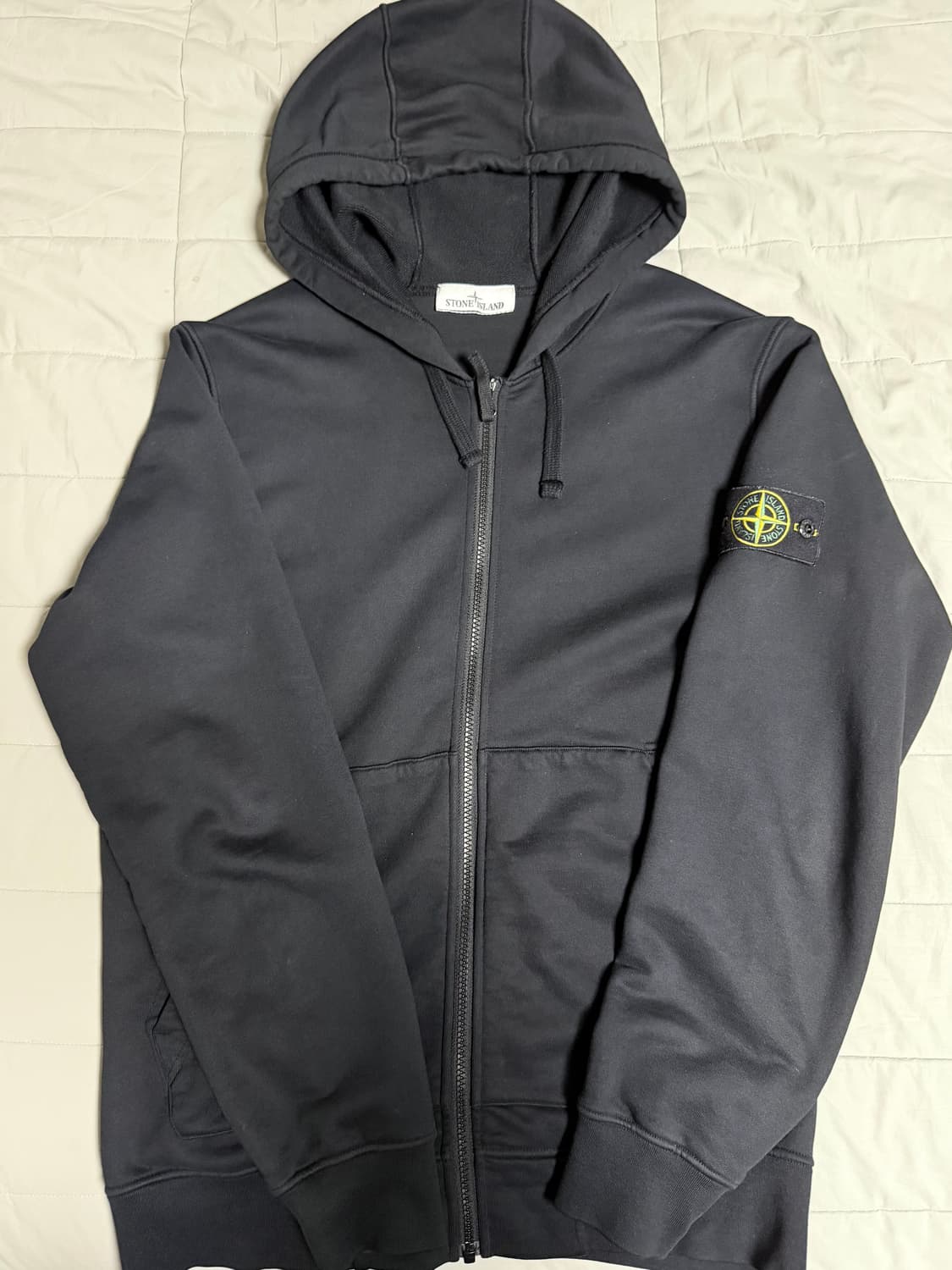 스톤아일랜드 후드집업 검정 L 상품이미지1