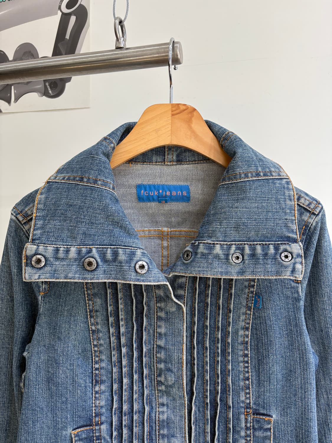 FCUK JEANS 데님자켓 상품이미지2