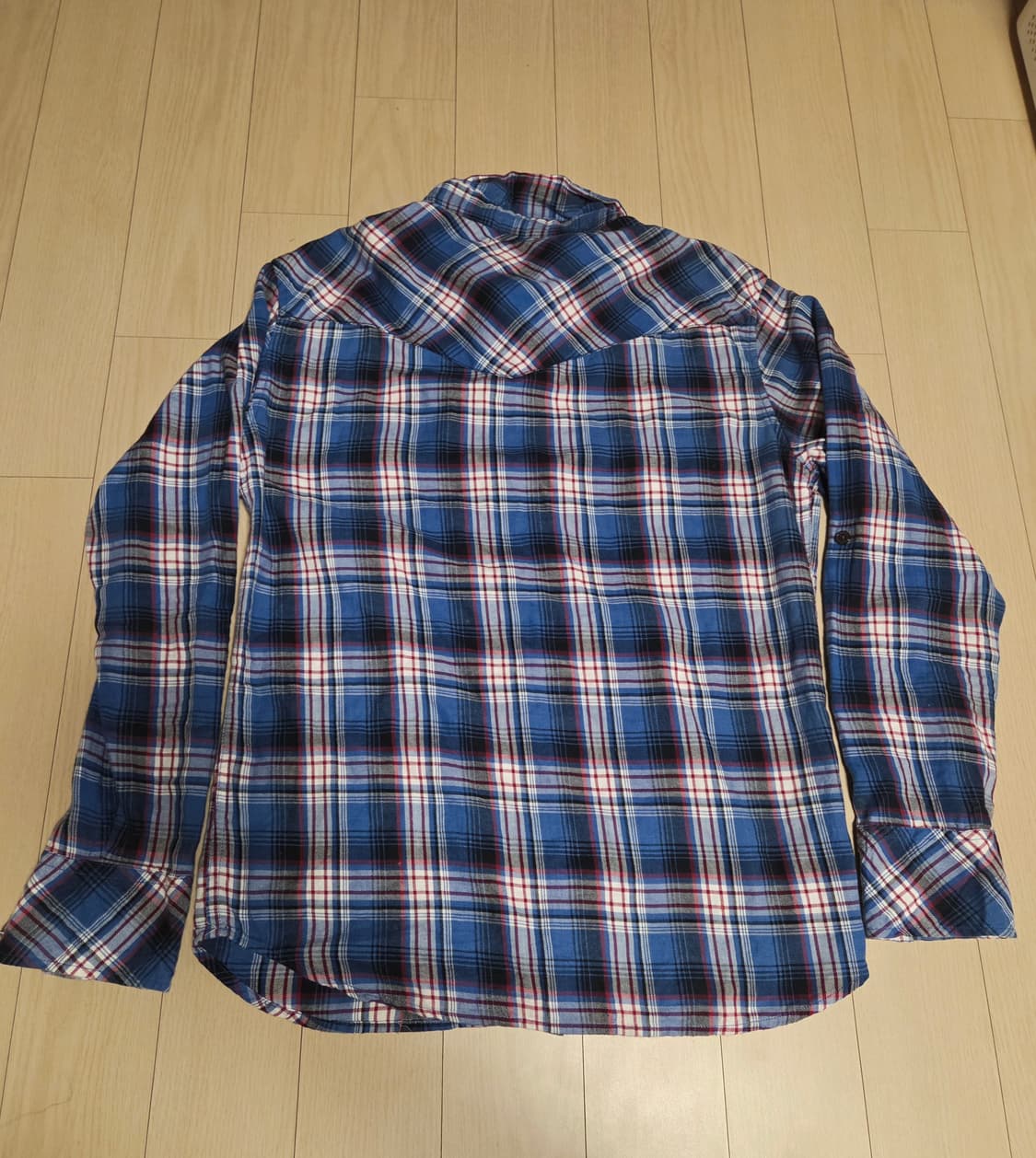 Glove mouse 펄스냅 웨스턴 체크셔츠 L 상품이미지6