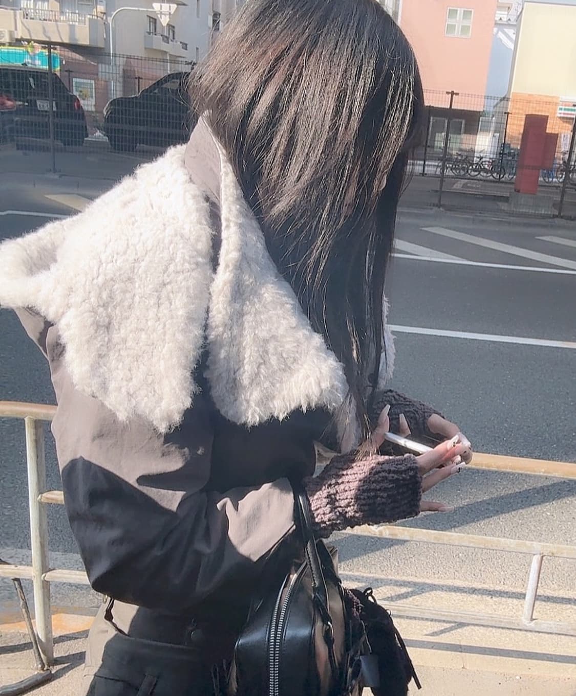 혜인서 크롭 퍼 자켓 상품이미지4