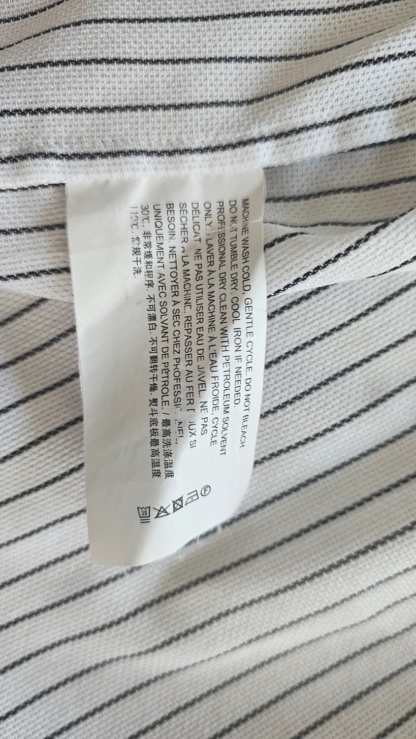 띠어리 반팔스트라이프 남방 상품이미지4