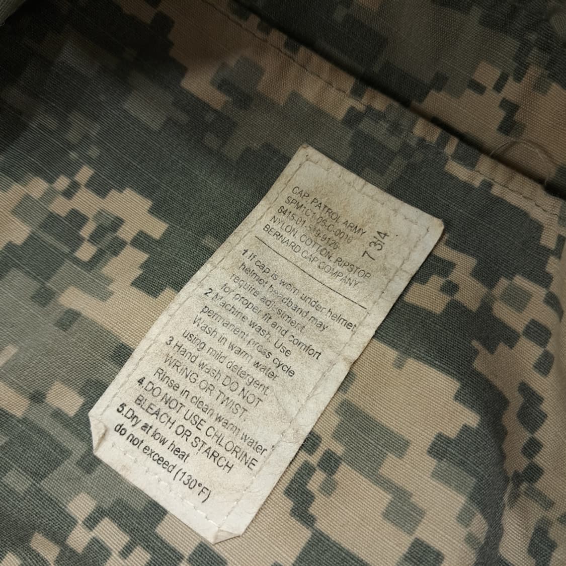 빈티지 디지털 카모 패트롤캡 P1867 상품이미지6