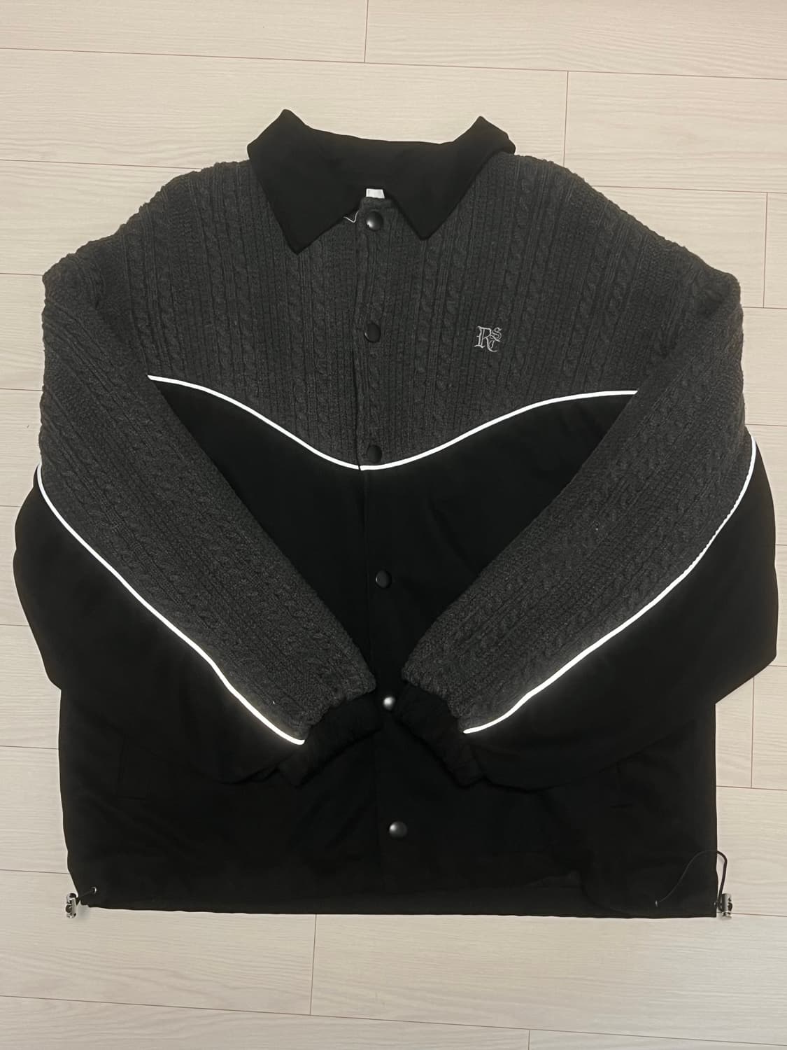 RSC 니트 바시티 자켓 상품이미지2