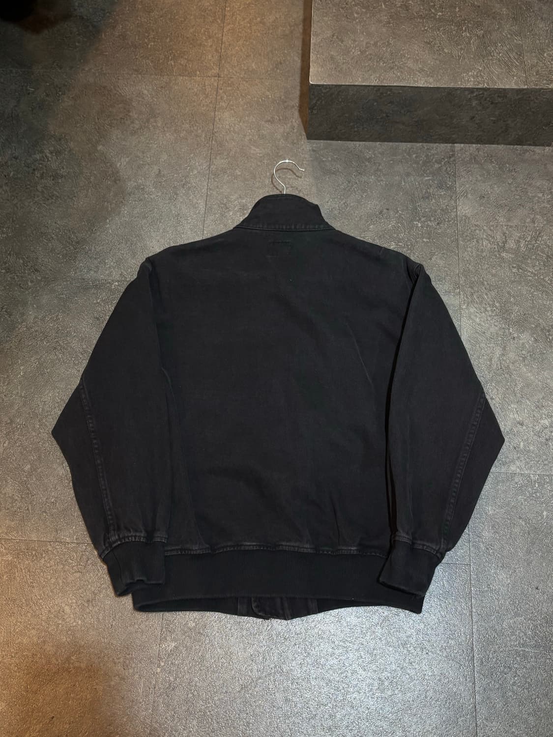 파르티멘토 흑청 데님 블루종 자켓 M 상품이미지3