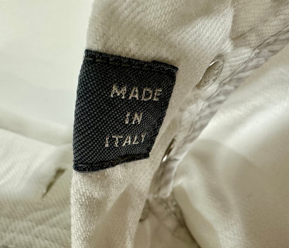 브루넬로 쿠치넬리 화이트 데님 팬츠 사이즈 52 상품이미지8