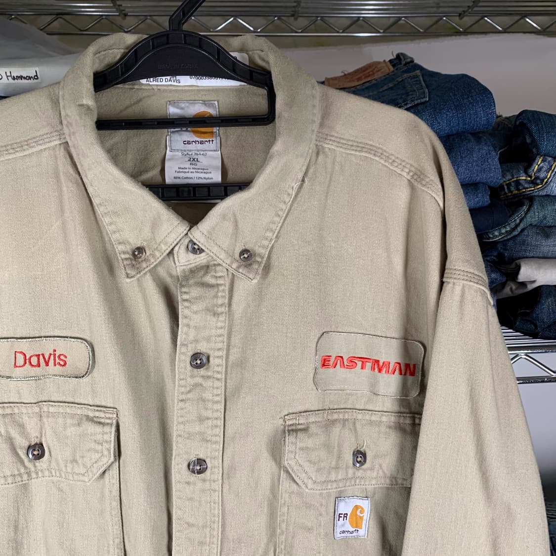 [2XL] 칼하트 FR 워크셔츠 상품이미지1