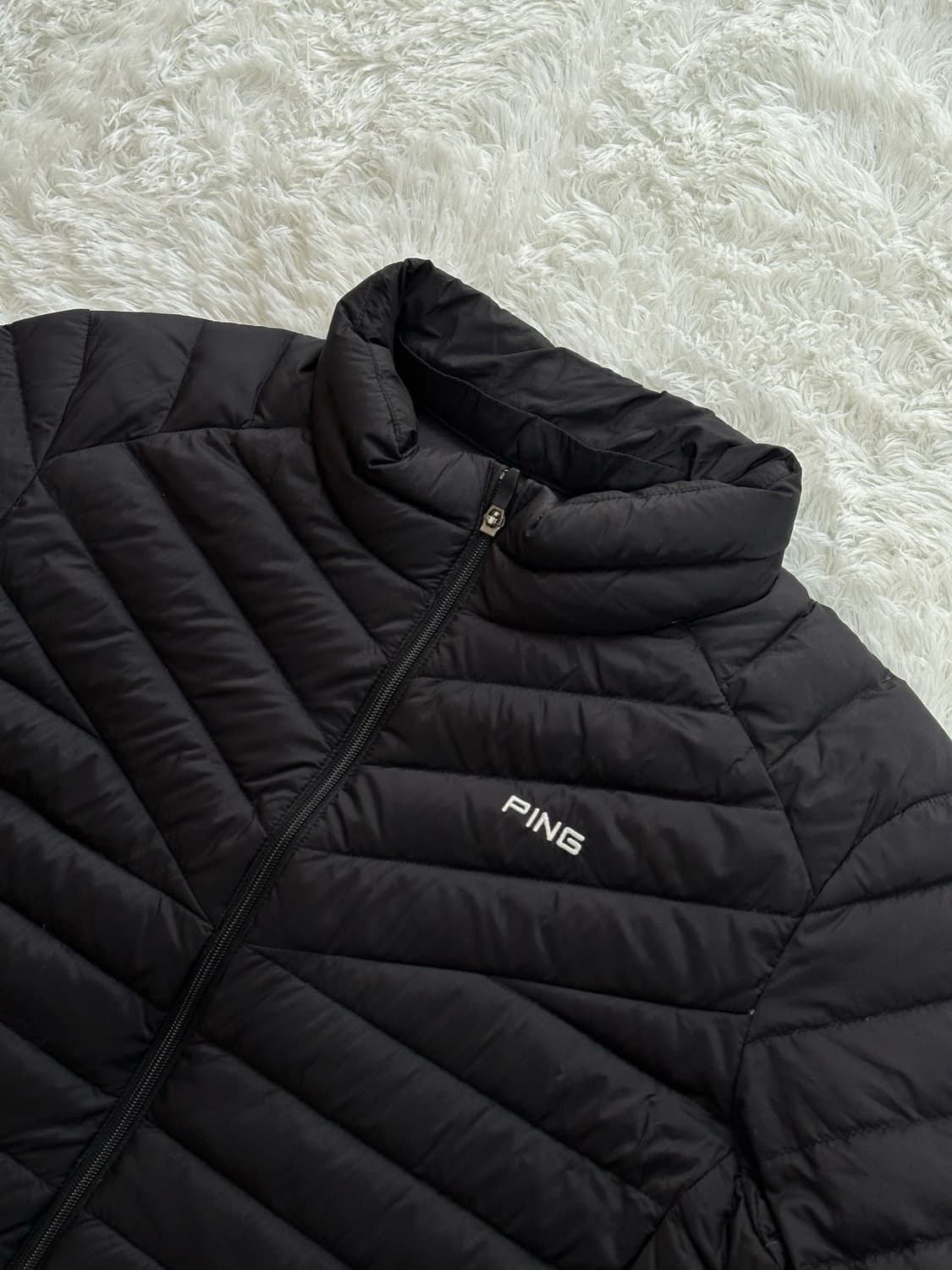 PING 핑 남성 경량 패딩 블랙 100 상품이미지2