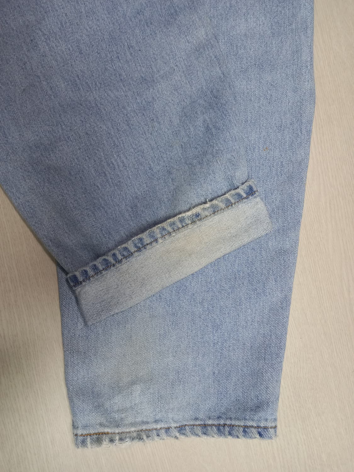 36 90's 리바이스560 RedPont 테이퍼드진 연청 36-444 상품이미지6