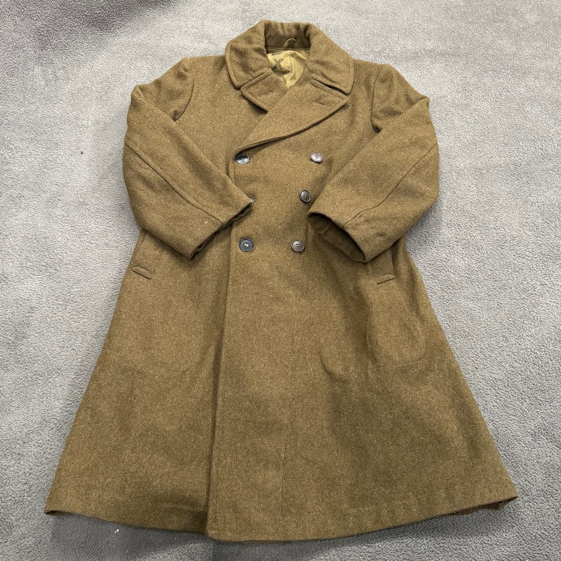 [정품/L] 40s ww2 미군 멜튼 울 오버 코트 c1 상품이미지2