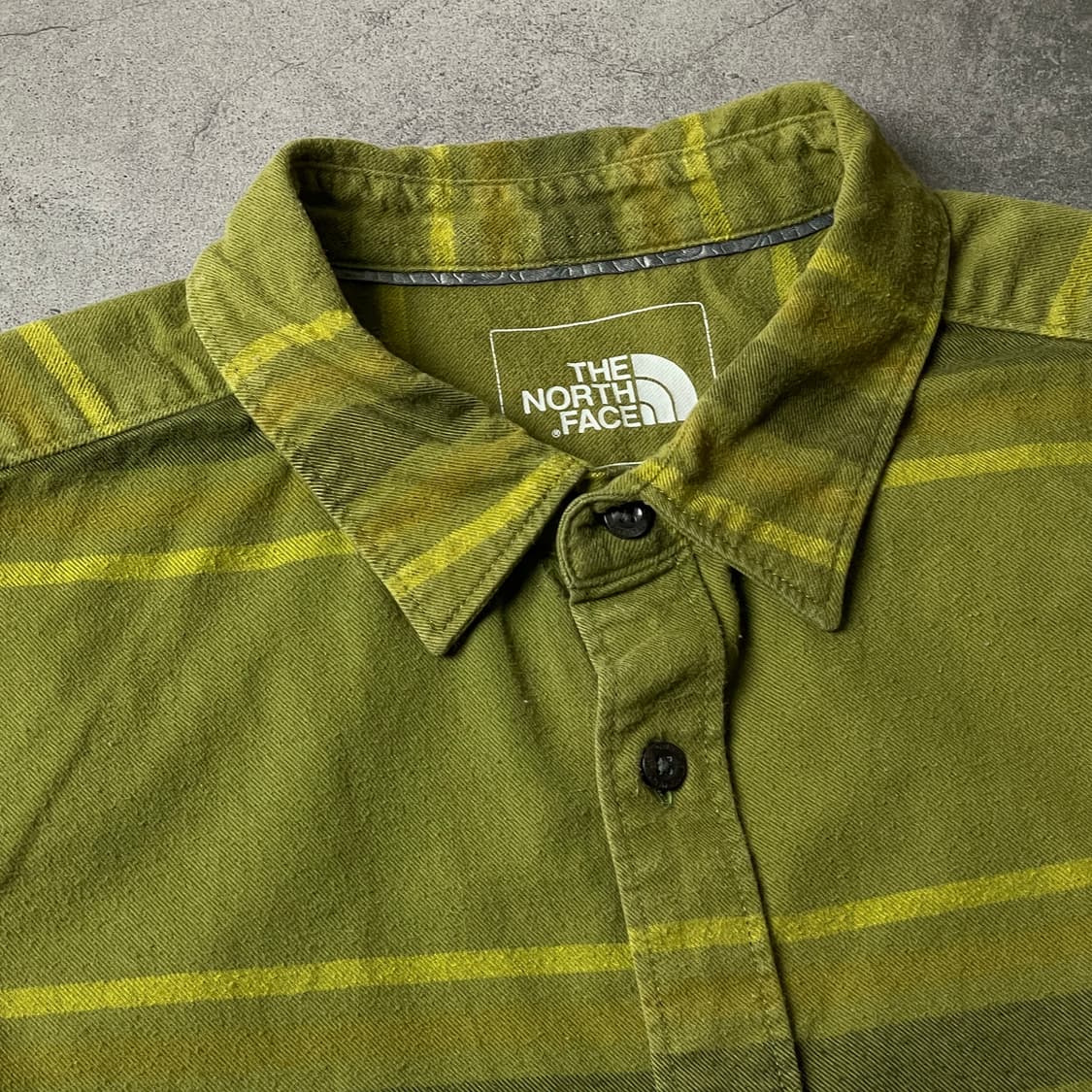 THE NORTH FACE 노스페이스 빈티지 그린 코튼셔츠 A00511 상품이미지2