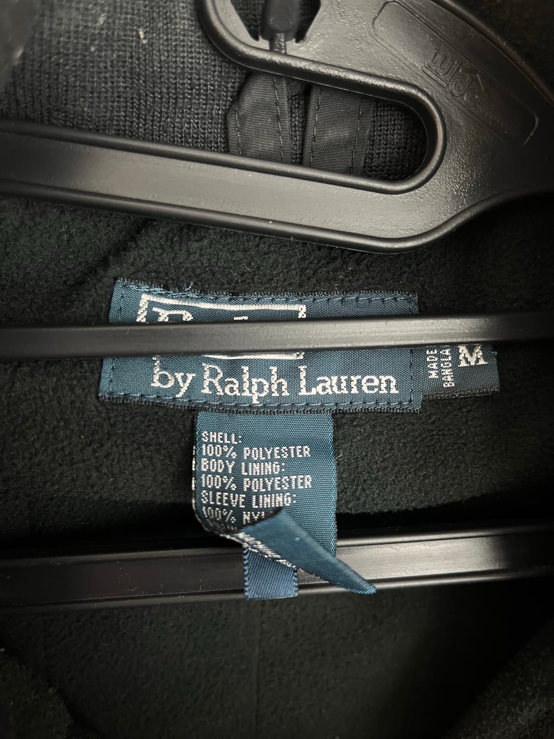 폴로 랄프로렌 점퍼 블랙 (M)  상품이미지4