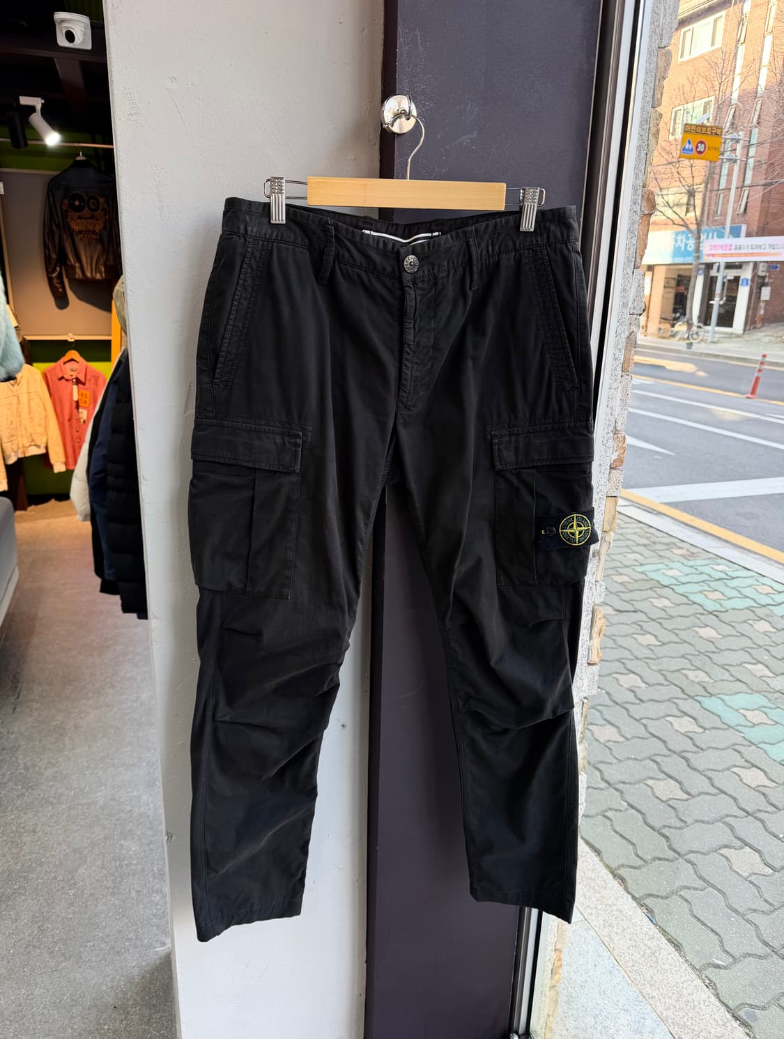 32~33/ 스톤아일랜드 와펜패치 클래식 카고팬츠 상품이미지3