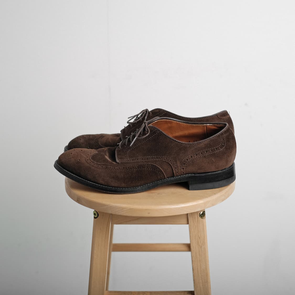 알든 5424 9.5E(275-280) 브라운 스웨이드 윙팁 모디파이드 상품이미지4