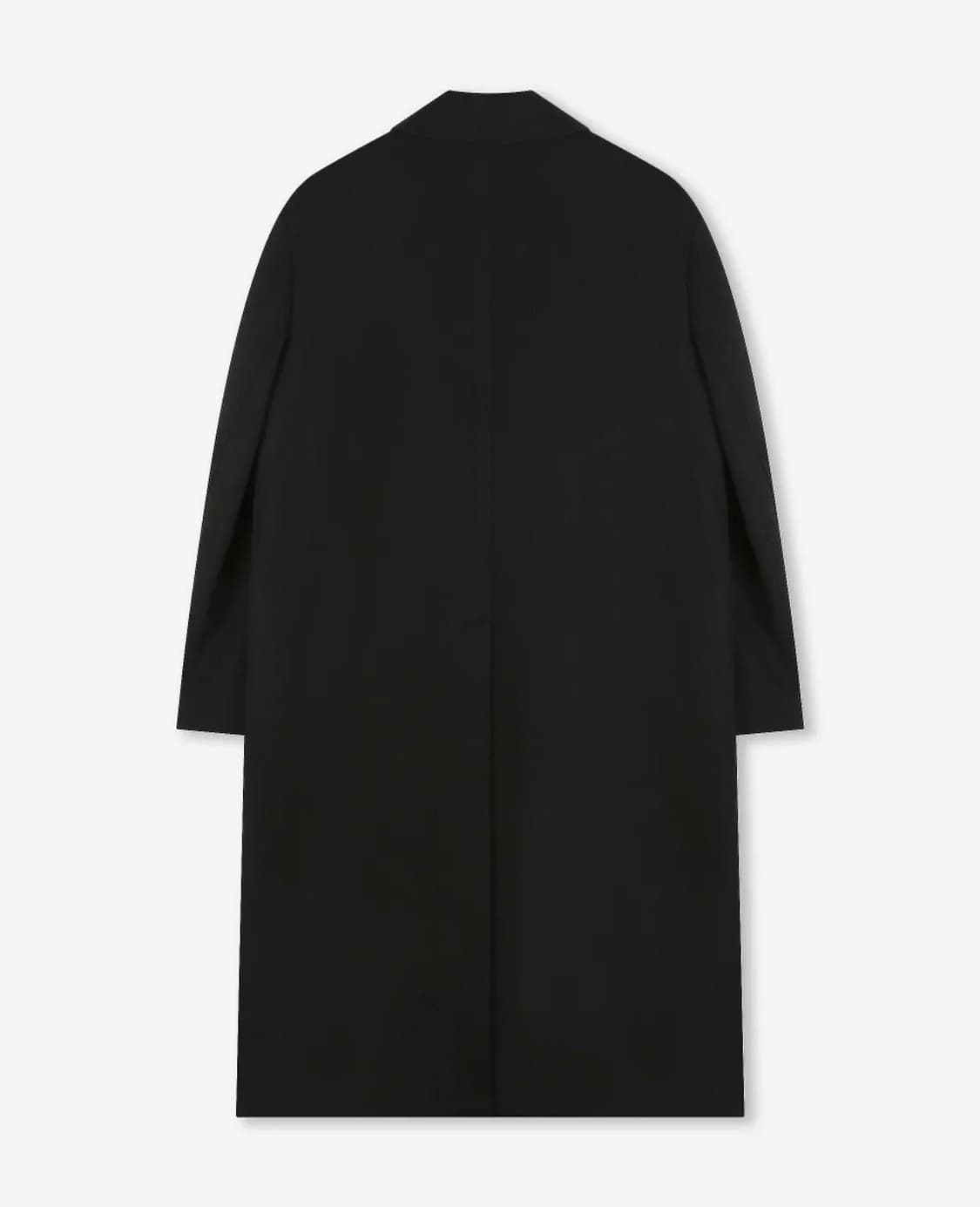 비슬로우 오버사이즈 캐시미어 싱글코트 블랙 XL 상품이미지3