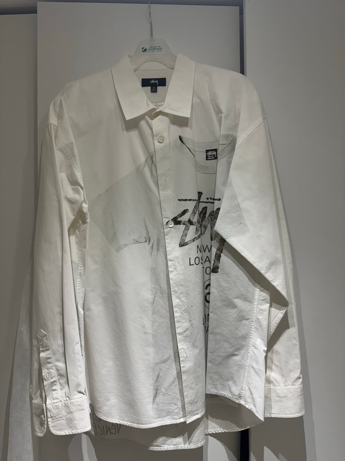 스투시 월드투어 셔츠 상품이미지1