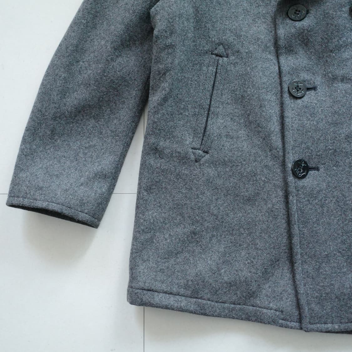 90s 엘엘빈 L.L.Bean 스털링웨어 피코트 L MADE IN USA 상품이미지4