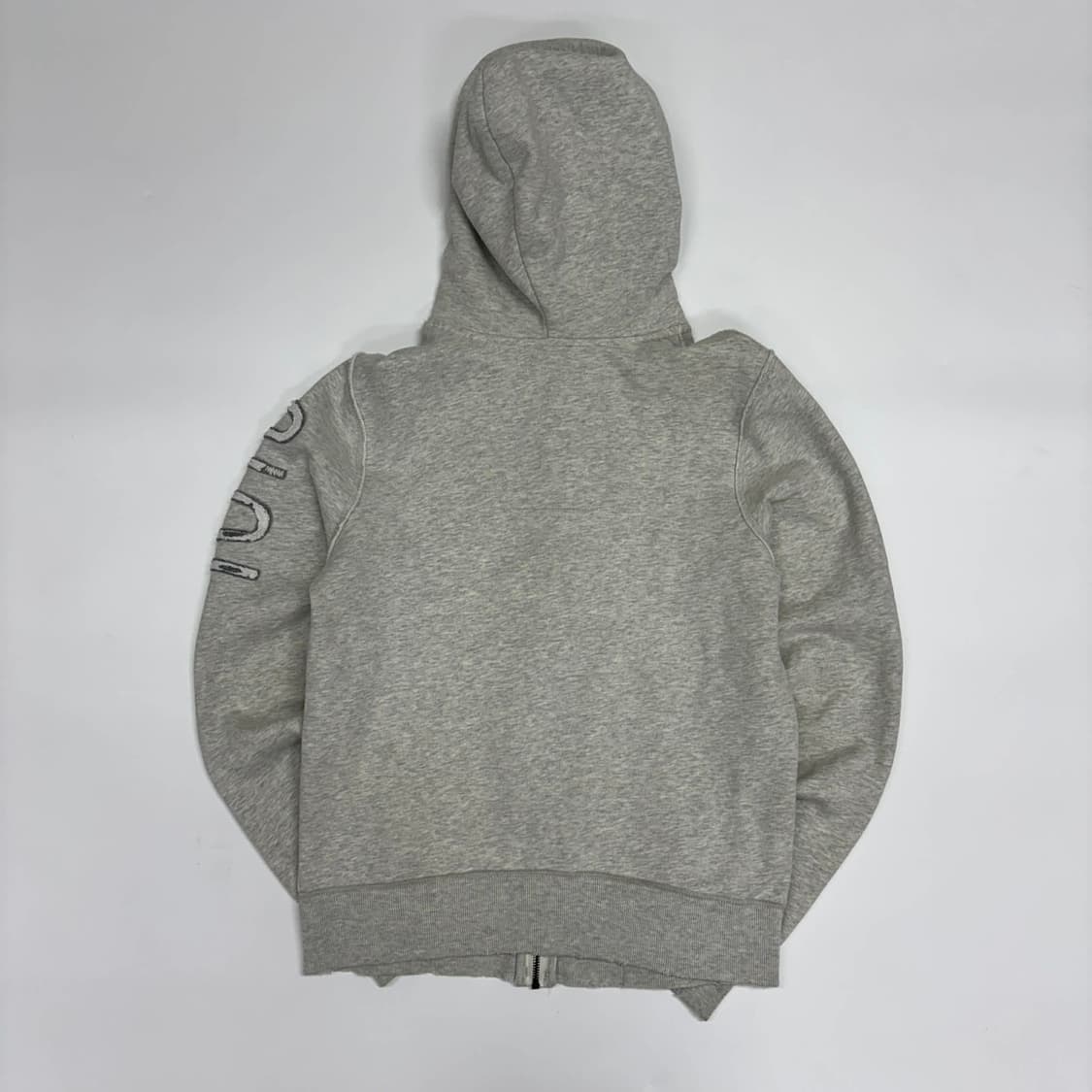 홀리스터 y2k 연그레이 올드스쿨 스웻 후드집업 희귀져지(S) 상품이미지3