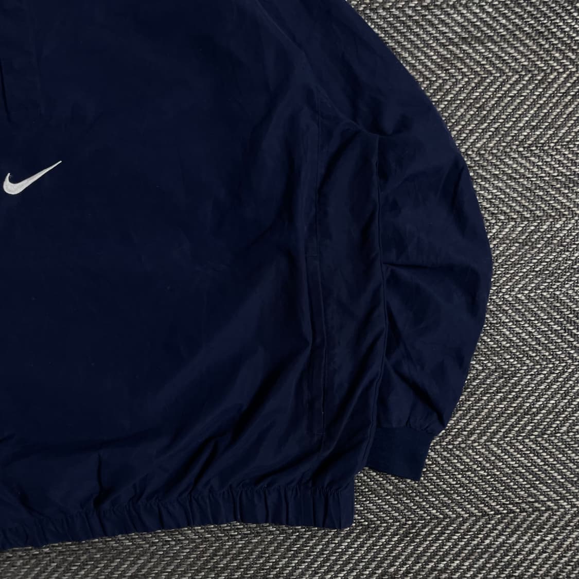 90s 나이키 올드스쿨 센터 스우시 우븐 아노락 웜업o 3227 상품이미지2