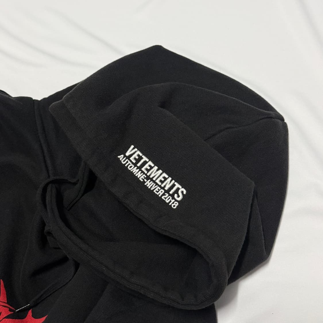 베트멍 시티로고 후드 상품이미지3