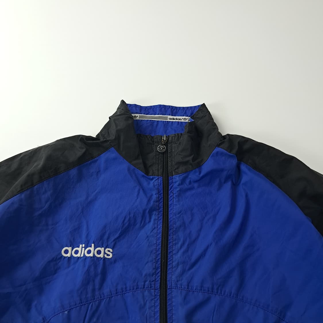 CK511 L 아디다스 90s 오리지널 블루 바람막이 자켓 상품이미지2