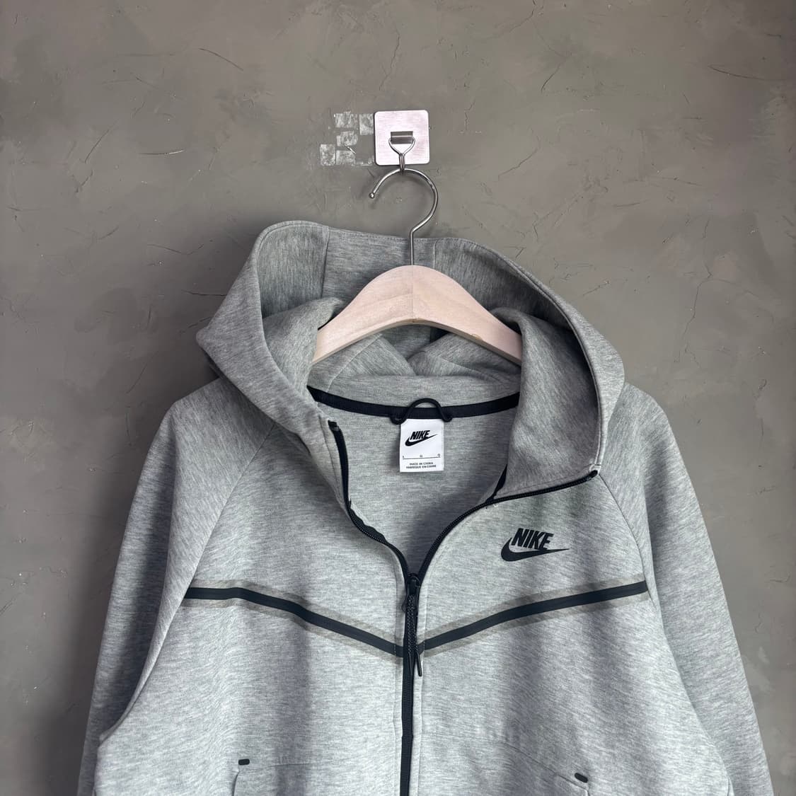 나이키 테크팩 우먼스 후드집업 그레이 상품이미지2