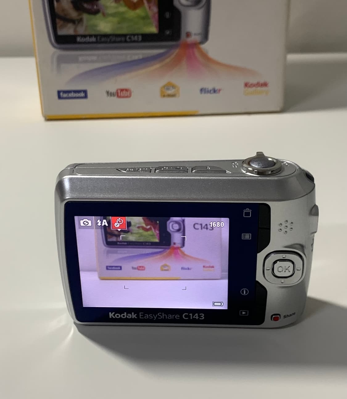 (S급)코닥 이지쉐어 C143 Kodak Easyshare 디카 풀박스 상품이미지6