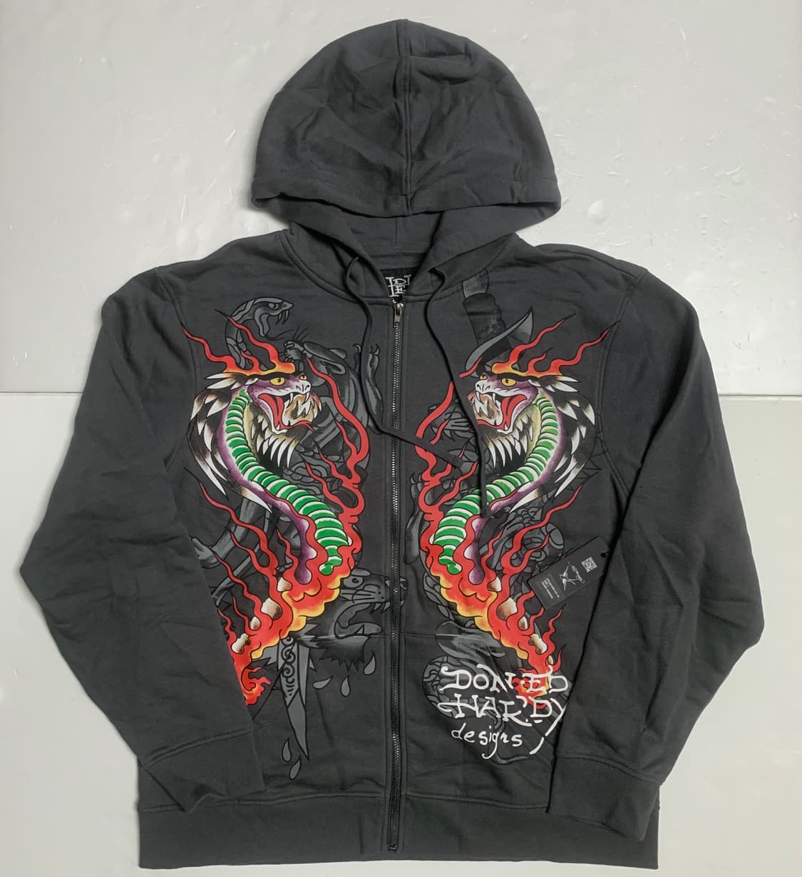 에드하디 용 드래곤 후드집업 상품이미지1
