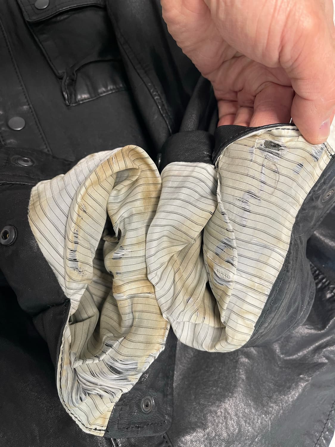 존 바바토스 램스킨 양가죽 셔츠 S(100) 상품이미지8