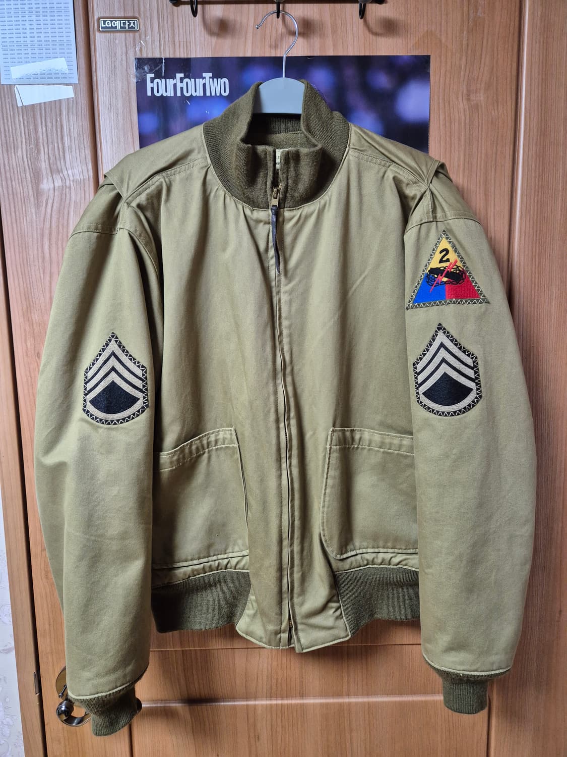 브론슨 퓨리 복각 1세대 탱커자켓 XL 베이지 상품이미지1