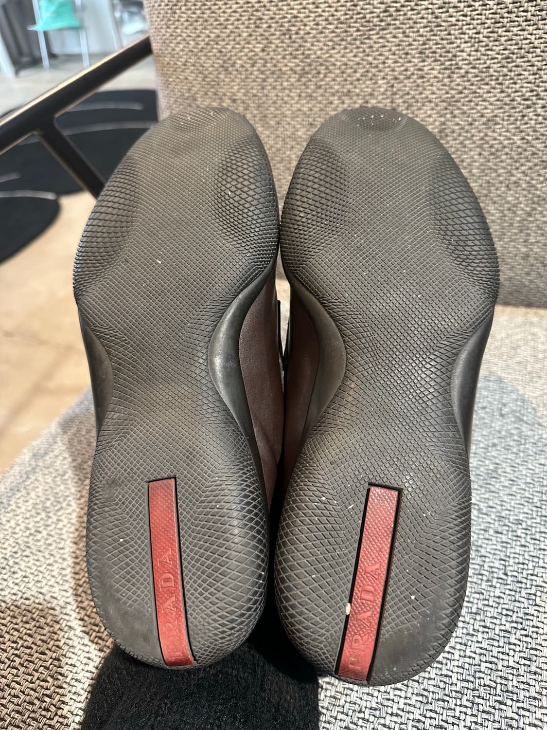 프라다 다크 브라운 로퍼 상품이미지4