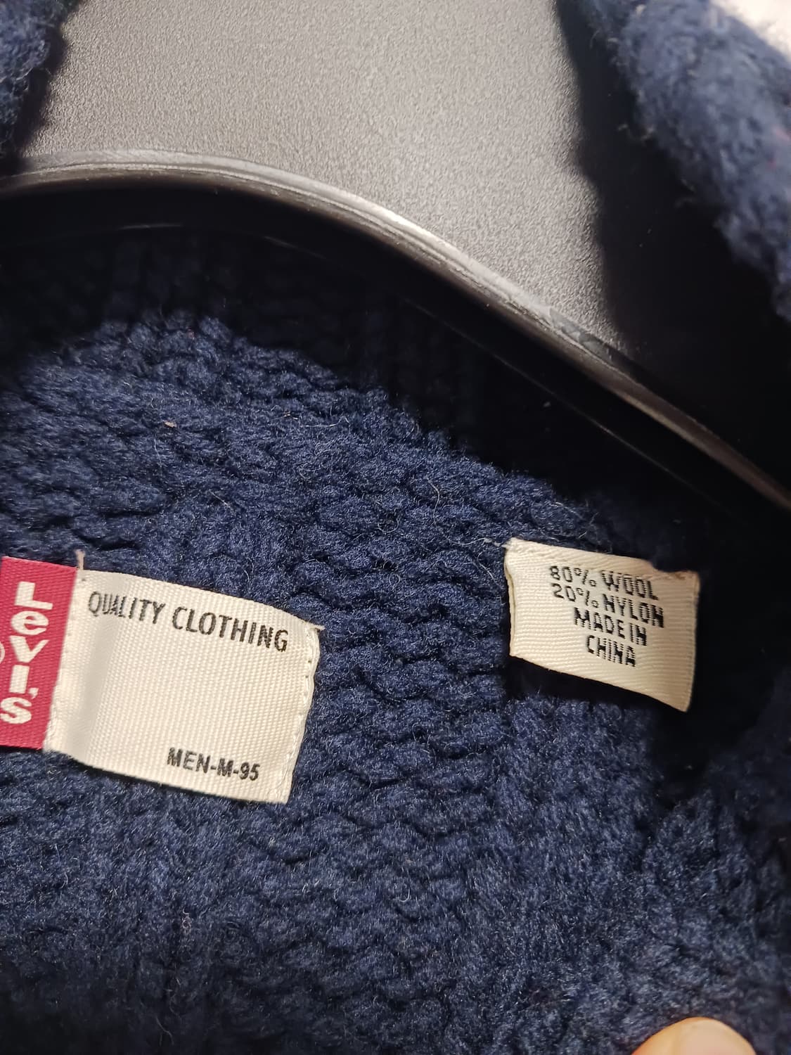 리바이스 롱 울가디건 상품이미지3