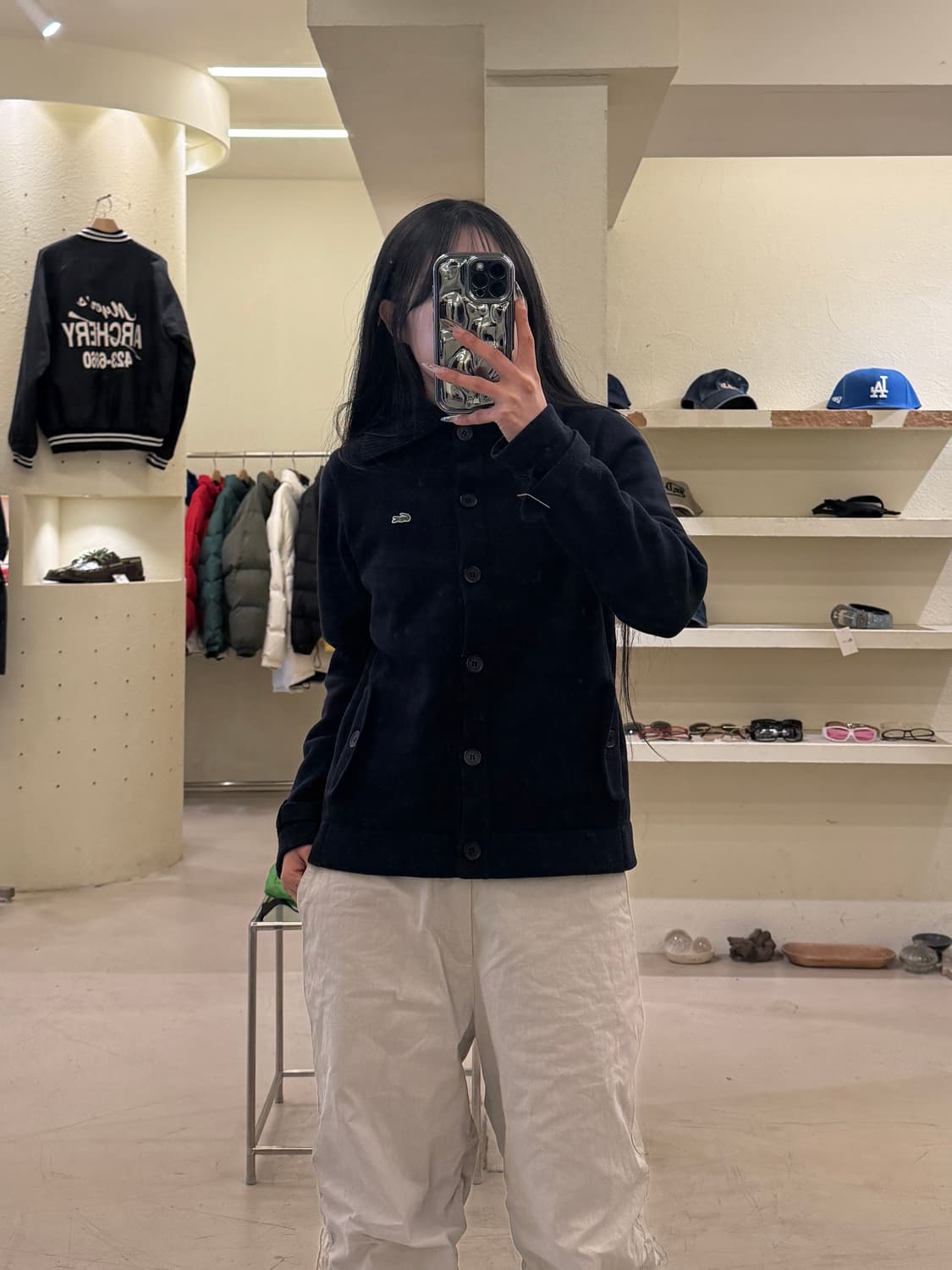 라코스테 카라 니트 가디건 U1051 상품이미지1